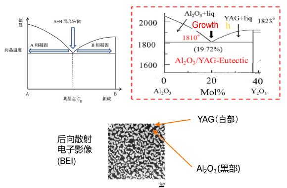 Ce:YAG 共晶相图