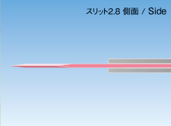 スリットナイフ ダブルべベル KI-A シリーズ