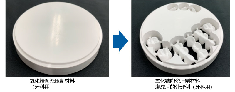 氧化锆陶瓷压制材料的烧制（牙科用）